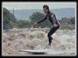Former record holder Stuart, cuts across the face...Courtesy Jaws of the Dragon documentary.